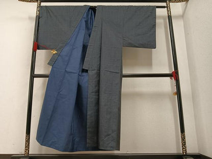 平和屋着物●男性 本場大島紬 アンサンブル 100亀甲 総詰め 正絹 逸品 AAAZ6841ph