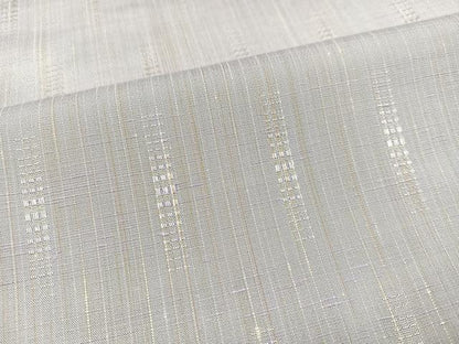 平和屋着物●紅花紬　米沢　花織　やまと誂製　正絹　逸品　AAAZ6863ph