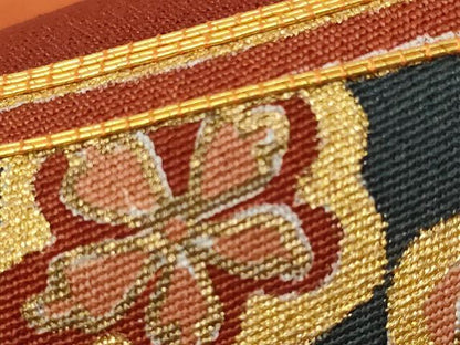 平和屋着物■豪華黒留袖　駒刺繍　山車花文　金彩　正絹　逸品　AAAZ6978st