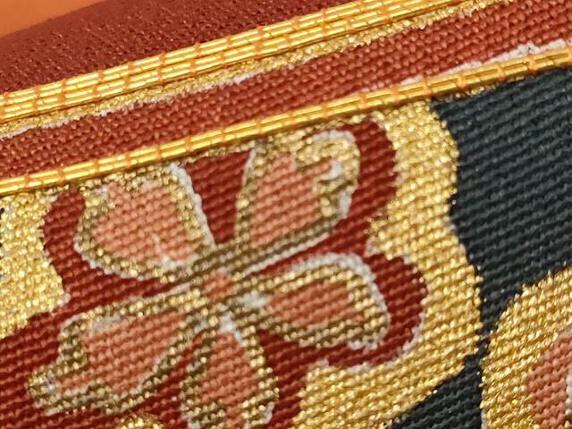 平和屋着物■豪華黒留袖　駒刺繍　山車花文　金彩　正絹　逸品　AAAZ6978st