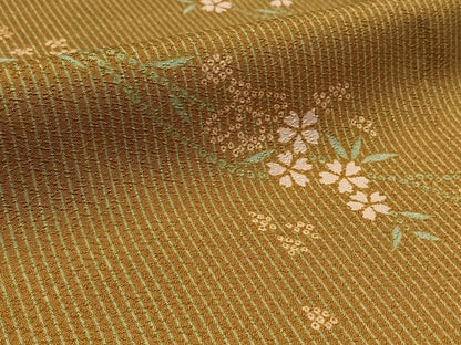 平和屋着物▽小紋　単衣　桜文　やまと誂製　洗える着物　AAAZ7129jh