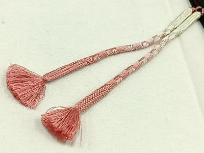 平和屋着物▽羽織 スリーシーズン 春夏秋 塵除け 竜田川文 正絹 逸品 AAAZ7135jh