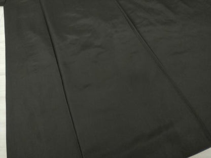 平和屋着物●男性　黒紋付　長羽織セット　正絹　逸品　AAAZ7164ck