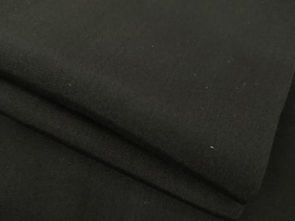 平和屋着物●男性　黒紋付　長羽織セット　正絹　逸品　AAAZ7164ck