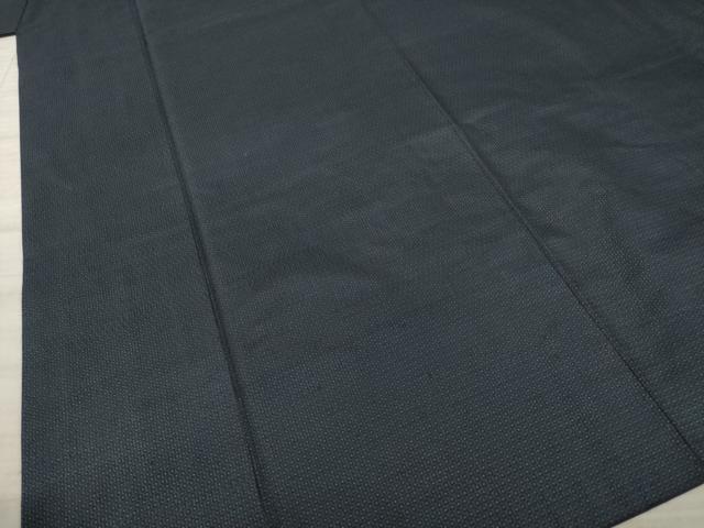 平和屋着物●男性　本場大島紬　アンサンブル　80亀甲　総詰め　正絹　逸品　AAAZ7167ck
