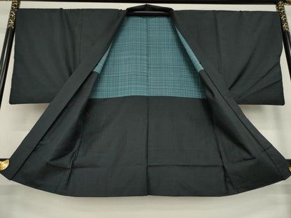 平和屋着物●男性 本場大島紬 アンサンブル 100亀甲 総詰め 正絹 逸品 AAAZ7168ck