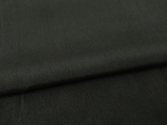 平和屋着物●男性　黒紋付　長羽織セット　正絹　逸品　AAAZ7170ck