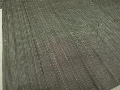 平和屋着物●男性 紬 アンサンブル 霞文 正絹 逸品 AAAZ7192ck