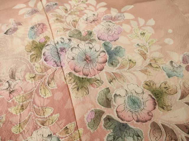 平和屋着物●豪華振袖　作家物　辻が花　絞り　舞花文　暈し染め　さが美扱い　正絹　逸品　AAAZ7215ck