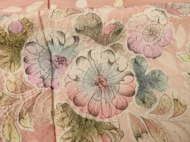 平和屋着物●豪華振袖　作家物　辻が花　絞り　舞花文　暈し染め　さが美扱い　正絹　逸品　AAAZ7215ck