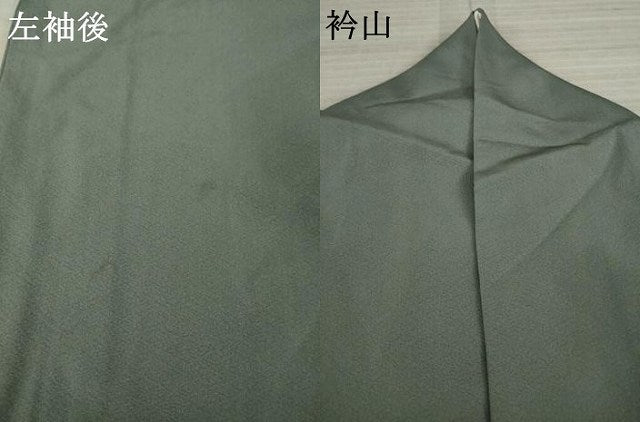 平和屋着物●訪問着　友禅　流水風景文　正絹　逸品　AAAZ7228ck