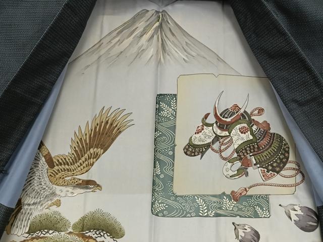 平和屋着物●男性 本場大島紬 アンサンブル 100亀甲 総詰め 正絹 逸品 AAAZ7290zg