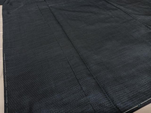 平和屋着物●男性 本場大島紬 アンサンブル 100亀甲 総詰め 正絹 逸品 AAAZ7290zg