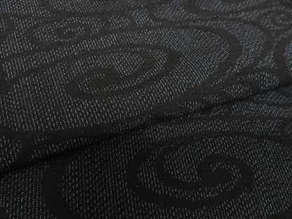 平和屋着物●結城紬 流水文 正絹 逸品 未使用 AAAZ7291zg