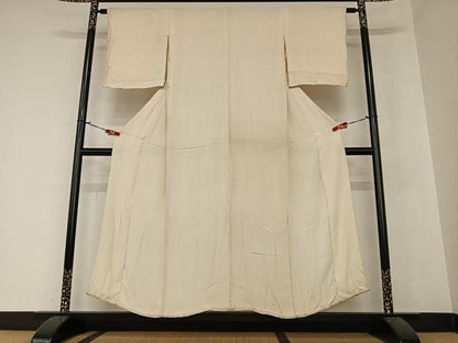平和屋着物●アンティーク　大正ロマン　色無地　雄黄色　正絹　逸品　AAAZ7310zg