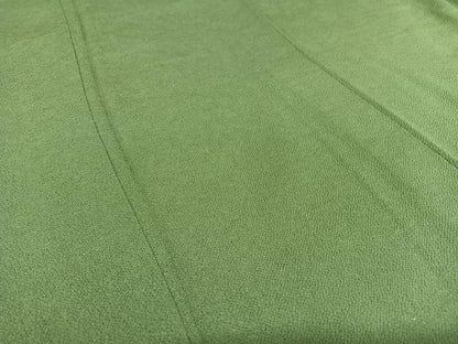平和屋着物●豪華振袖 色無地 菊塵色 鬼しぼ縮緬 正絹 逸品 AAAZ7393zg