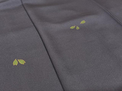 平和屋着物●訪問着 舞桜文 金彩 正絹 逸品 AAAZ7418zg