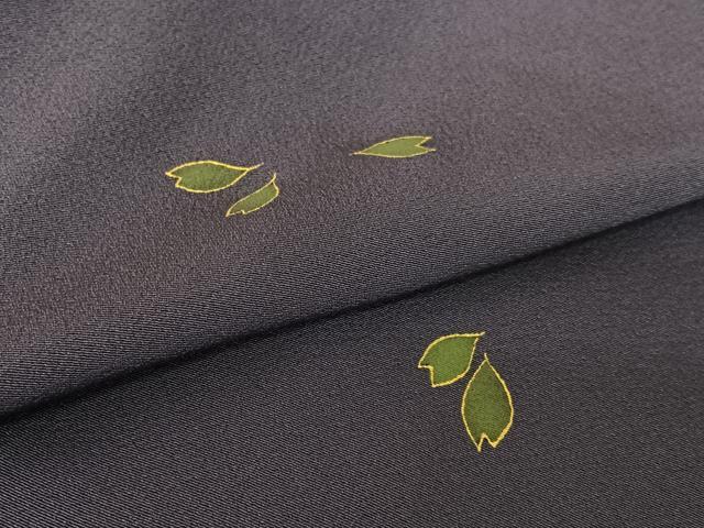 平和屋着物●訪問着 舞桜文 金彩 正絹 逸品 AAAZ7418zg