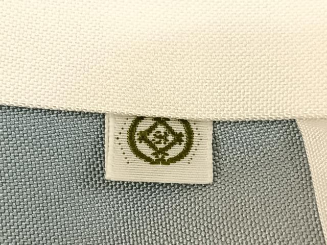 平和屋着物●本場大島紬 白大島 カタス7マルキ 切り嵌め花文 松坂屋扱い 正絹 逸品 AAAZ7421zg
