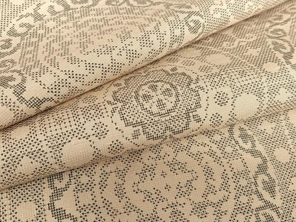 平和屋着物●上質な紬　花丸文　正絹　逸品　AAAZ7431zg