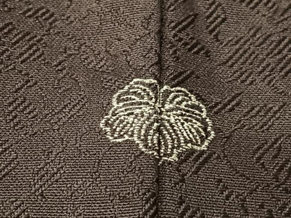 平和屋着物●訪問着 竹屋町刺繍 結び紐吹き寄せ文 暈し染め 正絹 逸品 AAAZ7444zg