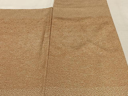 平和屋着物●江戸小紋　横段吉祥花文　正絹　逸品　AAAZ7448zg