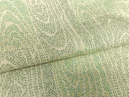 平和屋着物●お召 短冊杢目文様 正絹 逸品 AAAZ7503zg