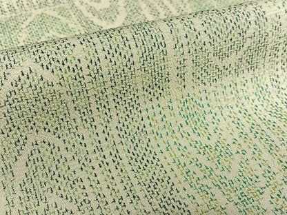平和屋着物●お召 短冊杢目文様 正絹 逸品 AAAZ7503zg