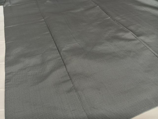 平和屋着物●男性　本場大島紬　網代文様　正絹　逸品　AAAZ7504zg
