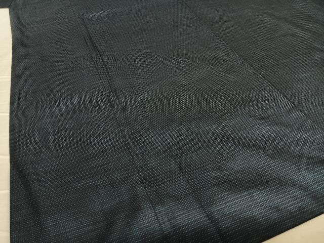 平和屋着物●男性 本場大島紬 アンサンブル 100亀甲 総詰め 正絹 逸品 AAAZ7512zg