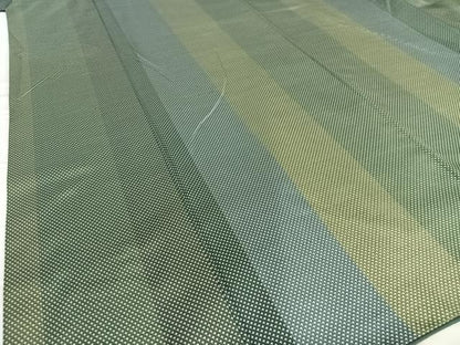 平和屋着物●お召 縞 正絹 逸品 AAAZ7513zg