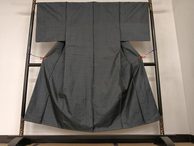 平和屋着物●男性 本場村山大島紬 アンサンブル 亀甲絣 正絹 逸品 AAAZ7515zg