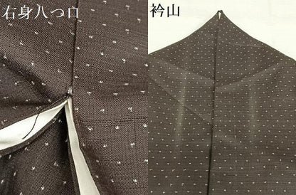 平和屋着物●上質な紬 訪問着 正絹 逸品 AAAZ7516zg