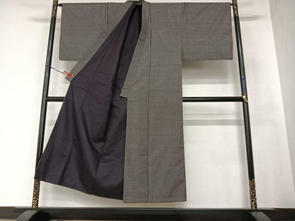 平和屋着物●男性 本場大島紬 アンサンブル 100亀甲 総詰 正絹 逸品 AAAZ7517zg