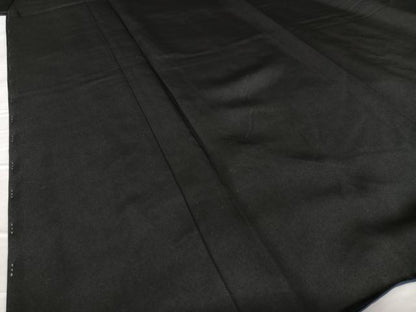 平和屋着物●男性 黒紋付 正絹 逸品 AAAZ7588zg