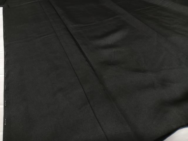平和屋着物●男性 黒紋付 正絹 逸品 AAAZ7588zg