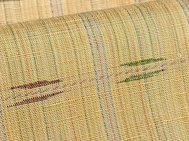 平和屋着物●上質な紬 格子 やまと誂製 正絹 逸品 AAAZ7599zg