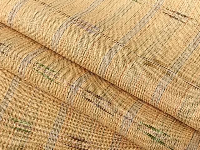 平和屋着物●上質な紬 格子 やまと誂製 正絹 逸品 AAAZ7599zg