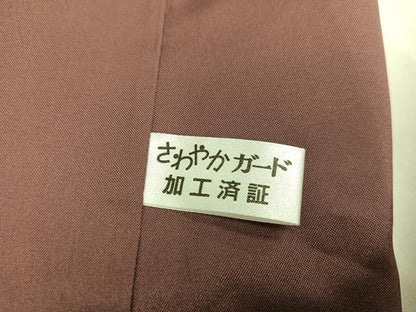 平和屋着物●本場縞大島紬 横段文 大山謹製 証紙付き 正絹 逸品 AAAZ7652ph