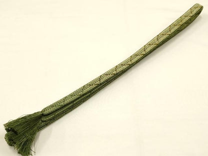 平和屋着物＊夏物 和装小物 帯締め・帯揚げセット レース組 暈し 金糸 逸品 AAAZ7776ay