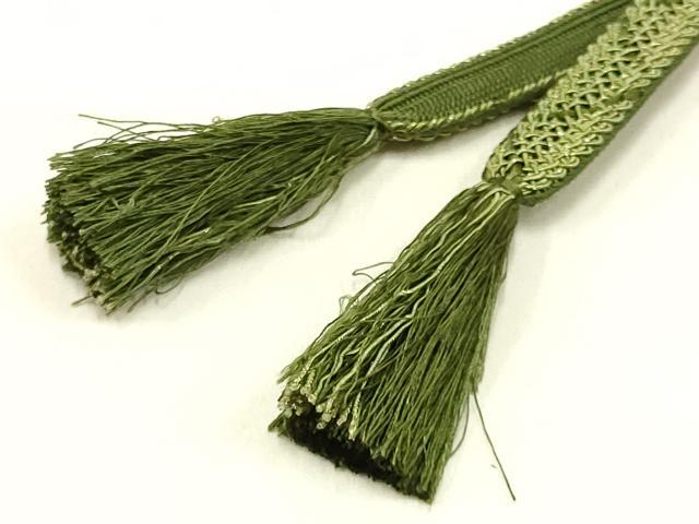 平和屋着物＊夏物 和装小物 帯締め・帯揚げセット レース組 暈し 金糸 逸品 AAAZ7776ay