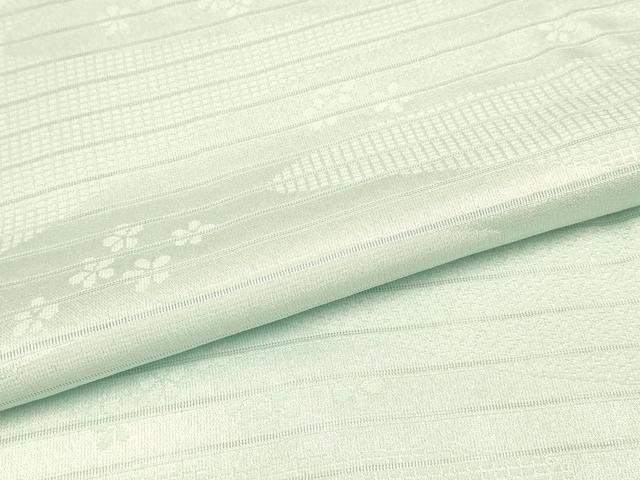 平和屋着物＊夏物　和装小物　帯締め・帯揚げセット　レース組　高麗組　霞花地紋　金糸　撚り房　逸品　AAAZ7784ay