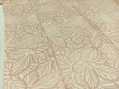 平和屋着物▽上質な小紋 単衣 草葉文 暈し染め 正絹 逸品 AAAZ7805jh