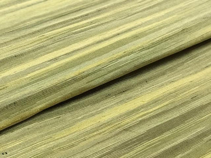 平和屋着物▽上質な紬 単衣 横段文 正絹 逸品 AAAZ7813jh