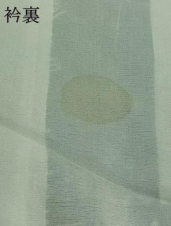 平和屋着物▽上質な紬 単衣 正倉院花文 正絹 逸品 AAAZ7818jh