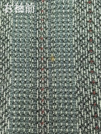 平和屋着物▽本塩沢 単衣 縞 正絹 逸品 AAAZ7821jh