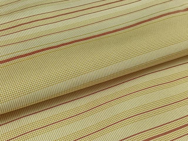 平和屋着物▽本場縞大島紬 単衣 横段文 正絹 逸品 AAAZ7828jh