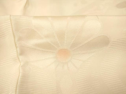 平和屋着物■長襦袢 袷 青海波草花文 暈し染め 正絹 逸品 AAAZ7857fw