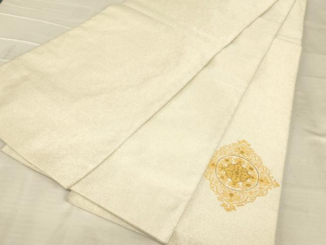 平和屋着物◎綴れ　太鼓柄袋帯　天井花文　金銀糸　正絹　逸品　AAAZ8004cs