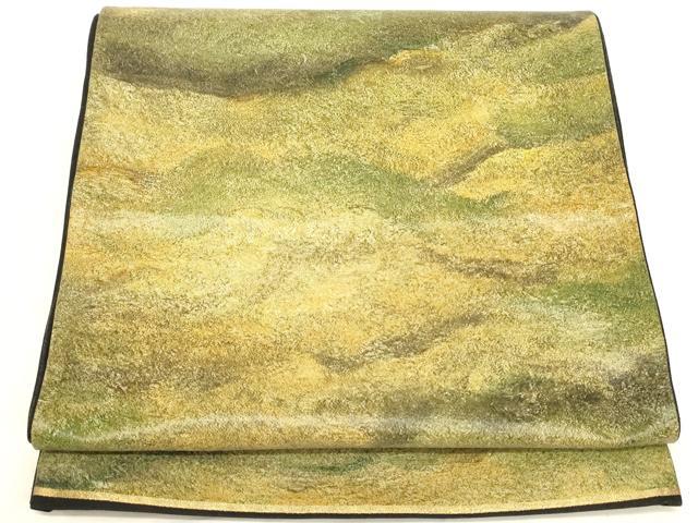 平和屋着物◎六通柄袋帯 霞文 正絹 逸品 AAAZ8022cs